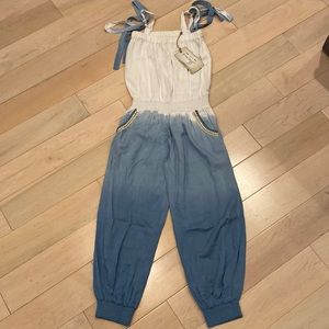 Skemo Boheme by Skemo ocean color jumpsuit 8-10